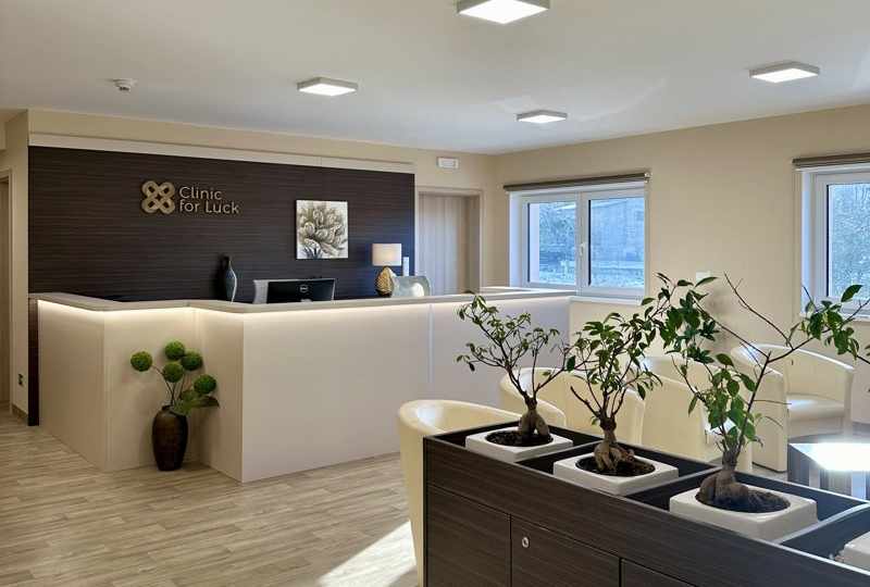 Clinic for Luck - Recepce